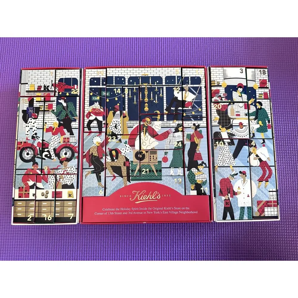 New Kiehl's x Maite Franchi Limited Edition Advent Calendar Skincare Set